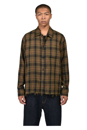 ECHO FLANNEL / UMBER MOSS