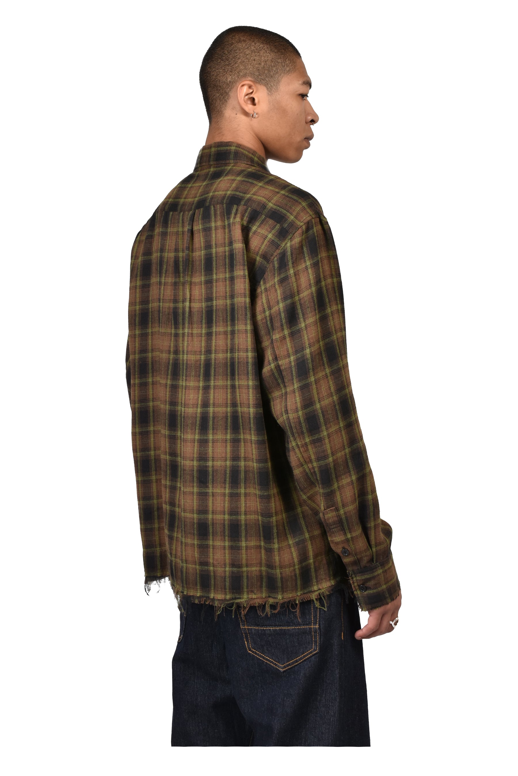 ECHO FLANNEL / UMBER MOSS