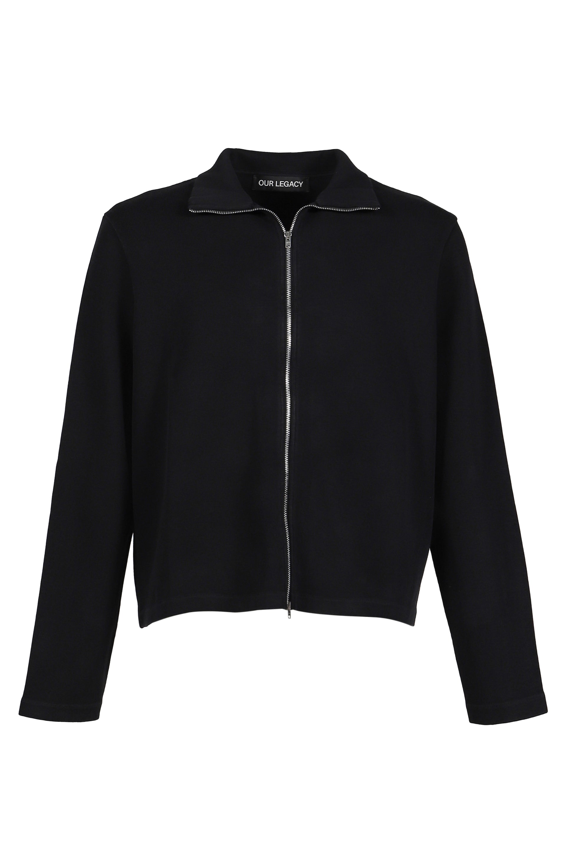 SHRUNKEN FULLZIP / BLK