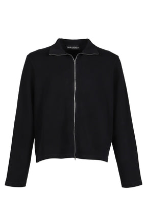 SHRUNKEN FULLZIP / BLK
