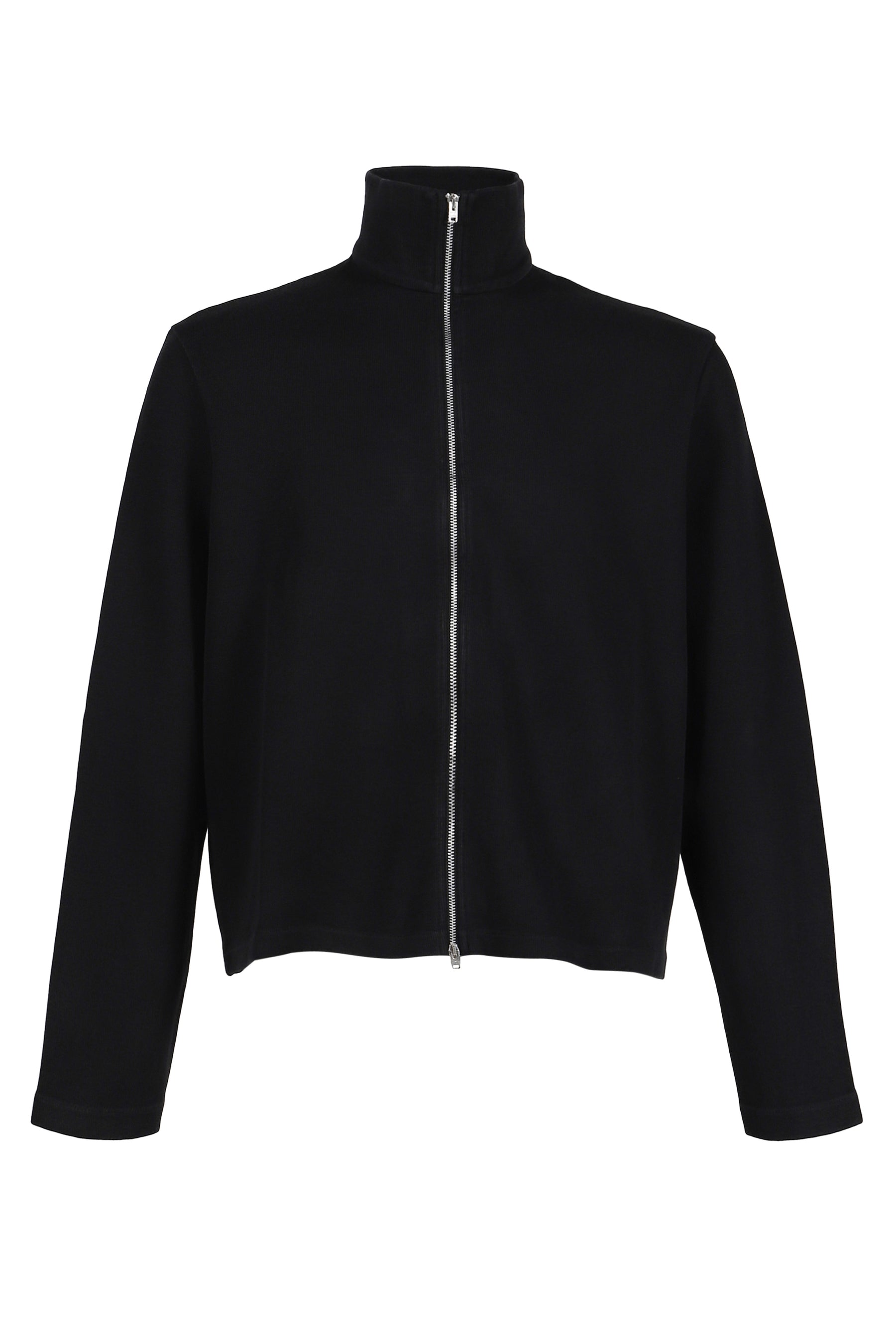 SHRUNKEN FULLZIP / BLK