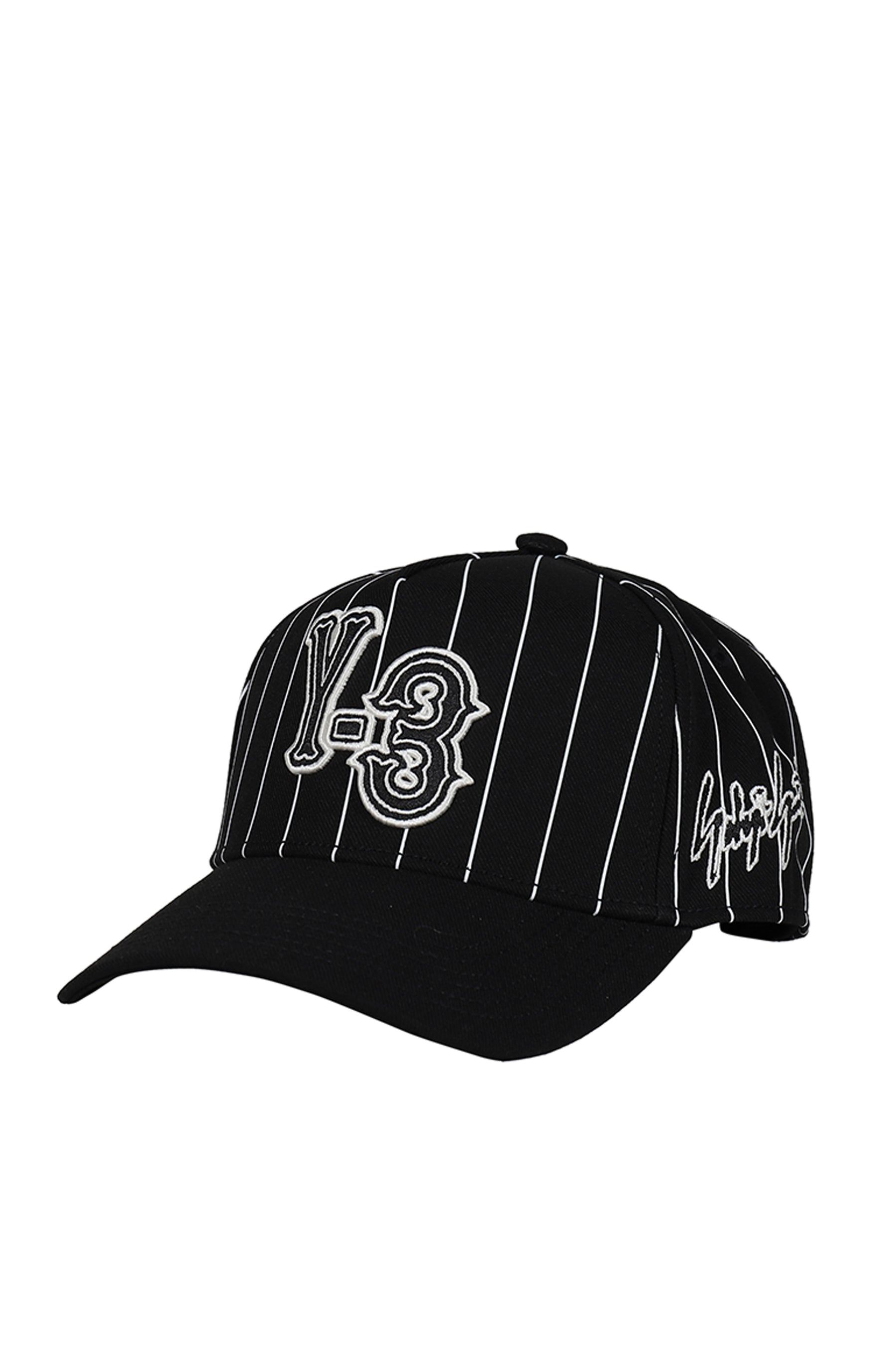 Y-3 PINSTRI CAP / BLK