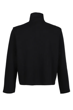 SHRUNKEN FULLZIP / BLK