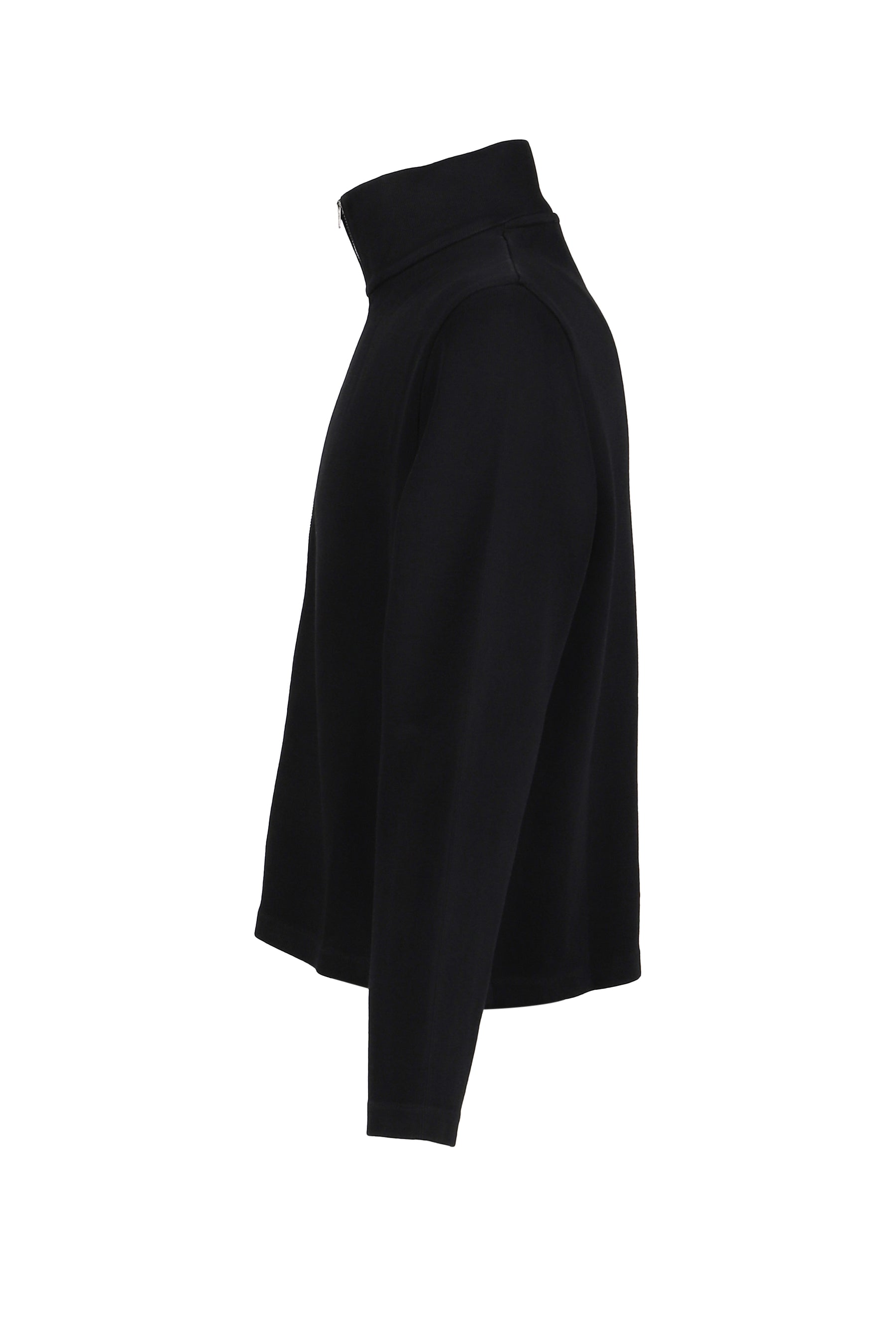 SHRUNKEN FULLZIP / BLK