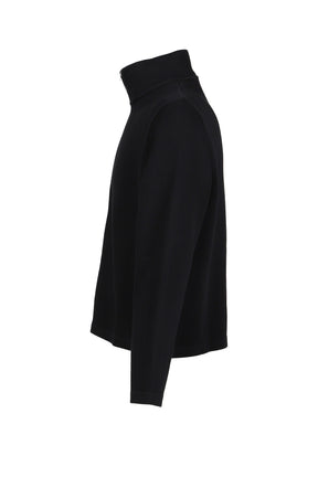 SHRUNKEN FULLZIP / BLK