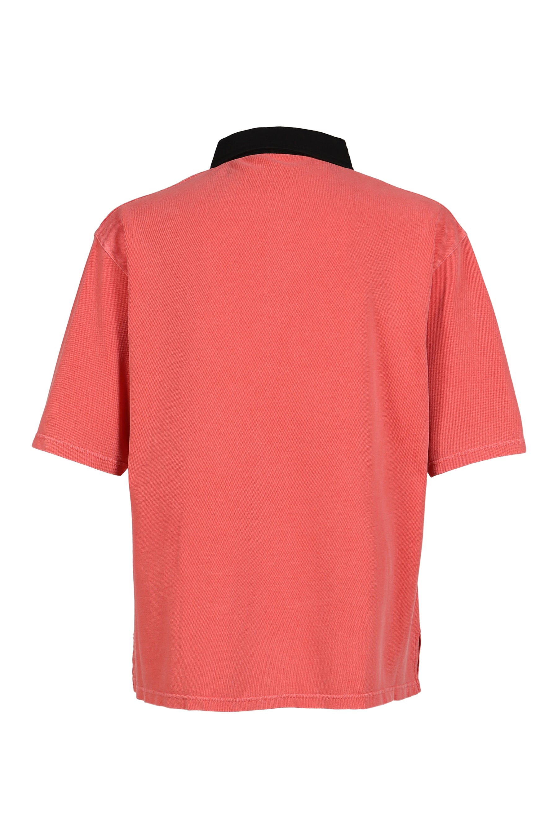 OVERSIZED S/S POLO / PNK WASHED PNK
