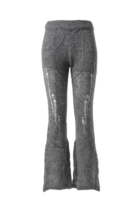 DEFORMATION KNIT PANTS