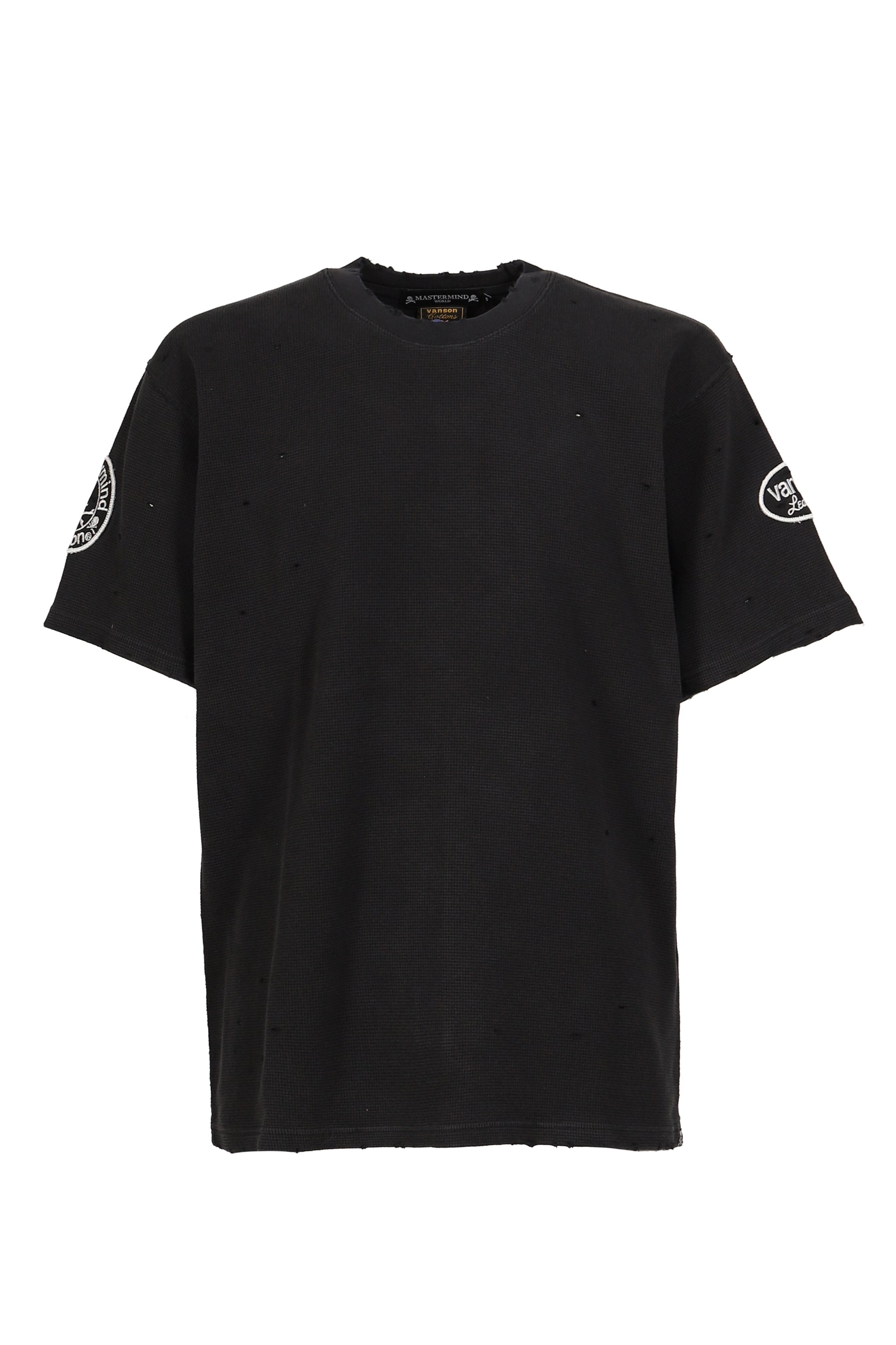 VANSON THERMAL S/S TEE REGULAR FIT (DAMAGED) / BLK