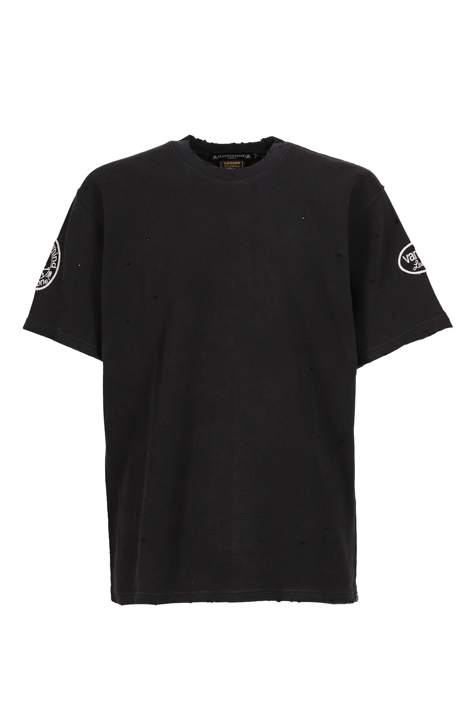 VANSON THERMAL S/S TEE REGULAR FIT (DAMAGED) / BLK