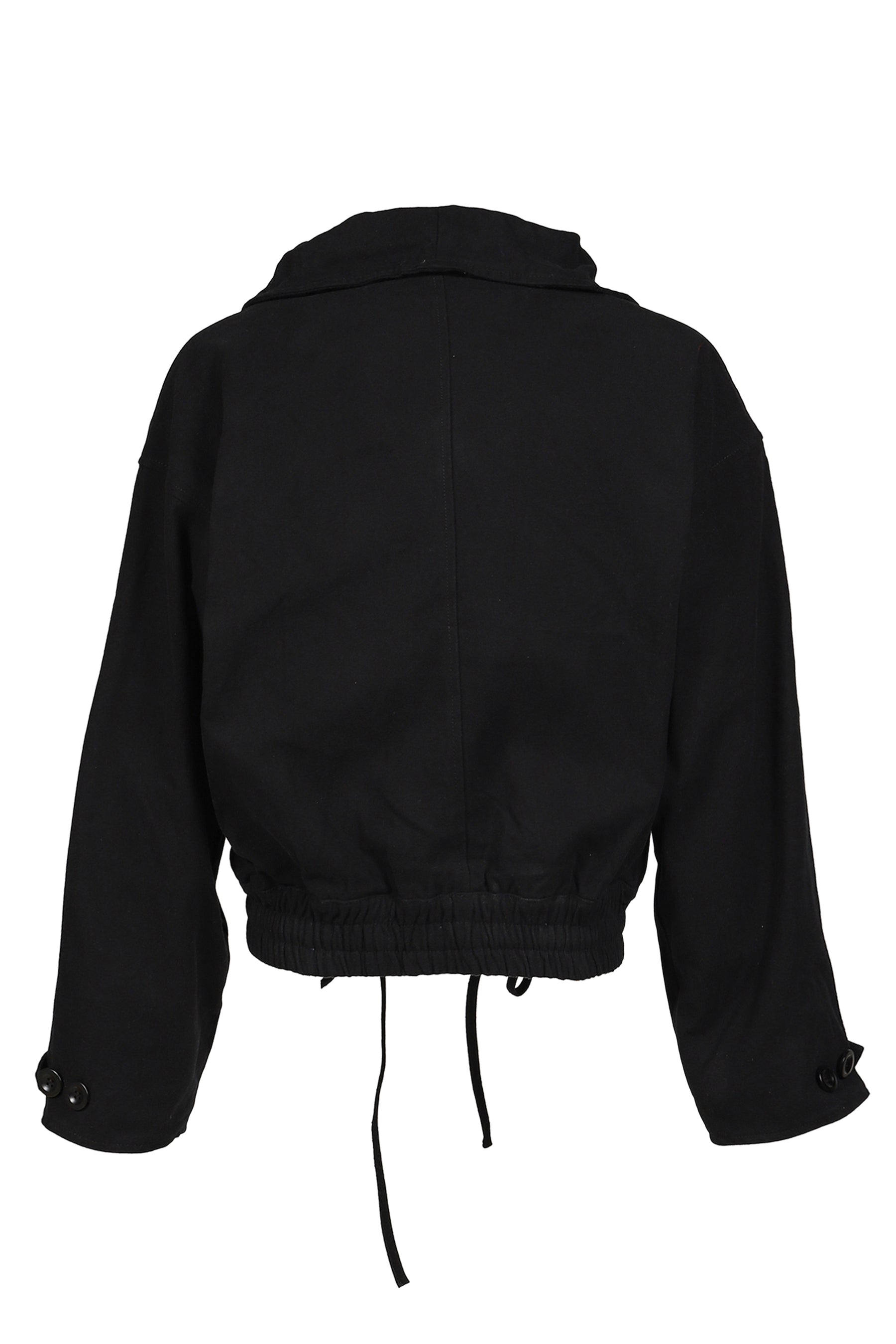 CIRCLE COLLAR JACKET / BLK