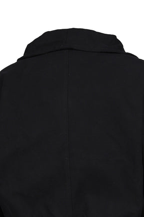 CIRCLE COLLAR JACKET / BLK