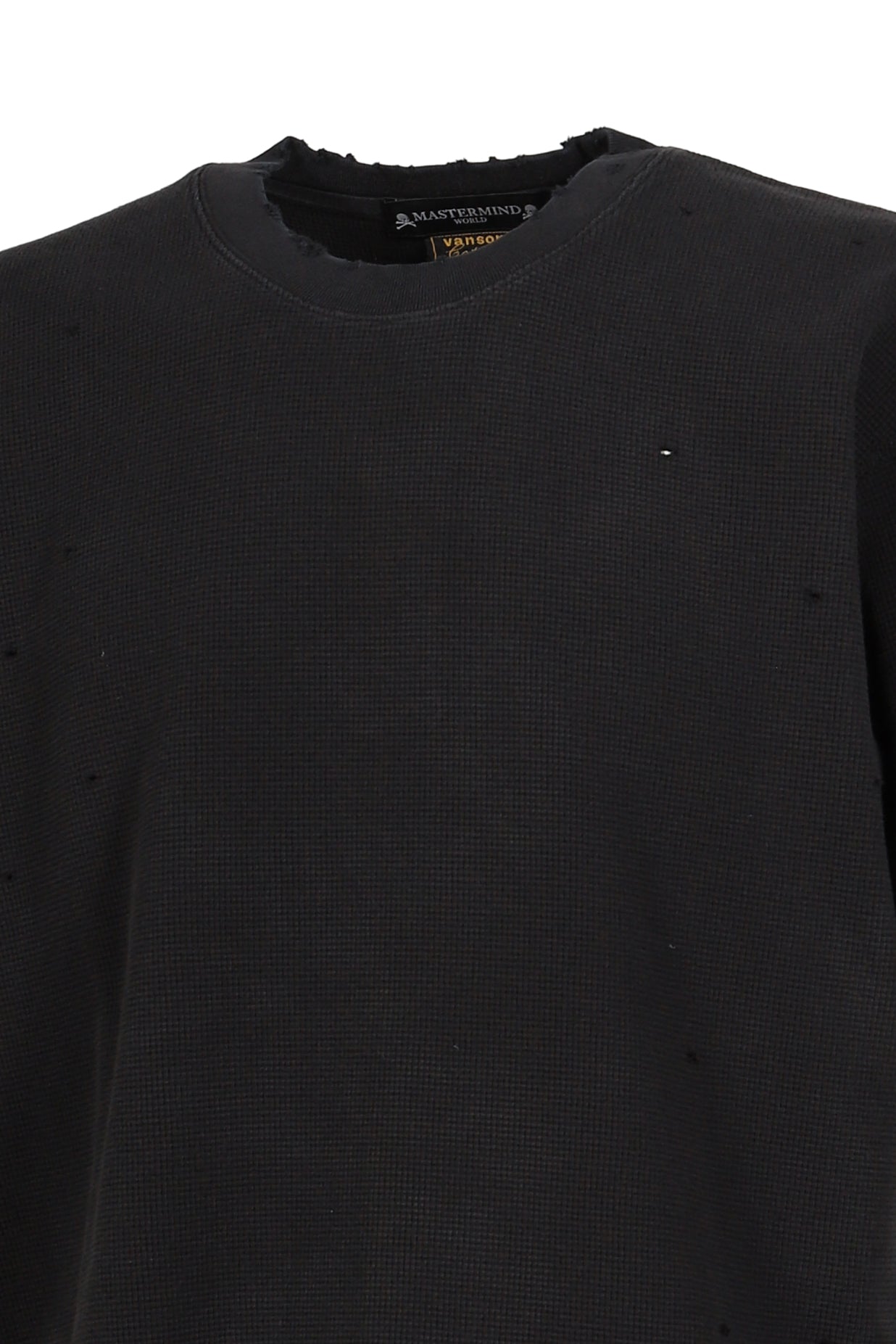 VANSON THERMAL S/S TEE REGULAR FIT (DAMAGED) / BLK