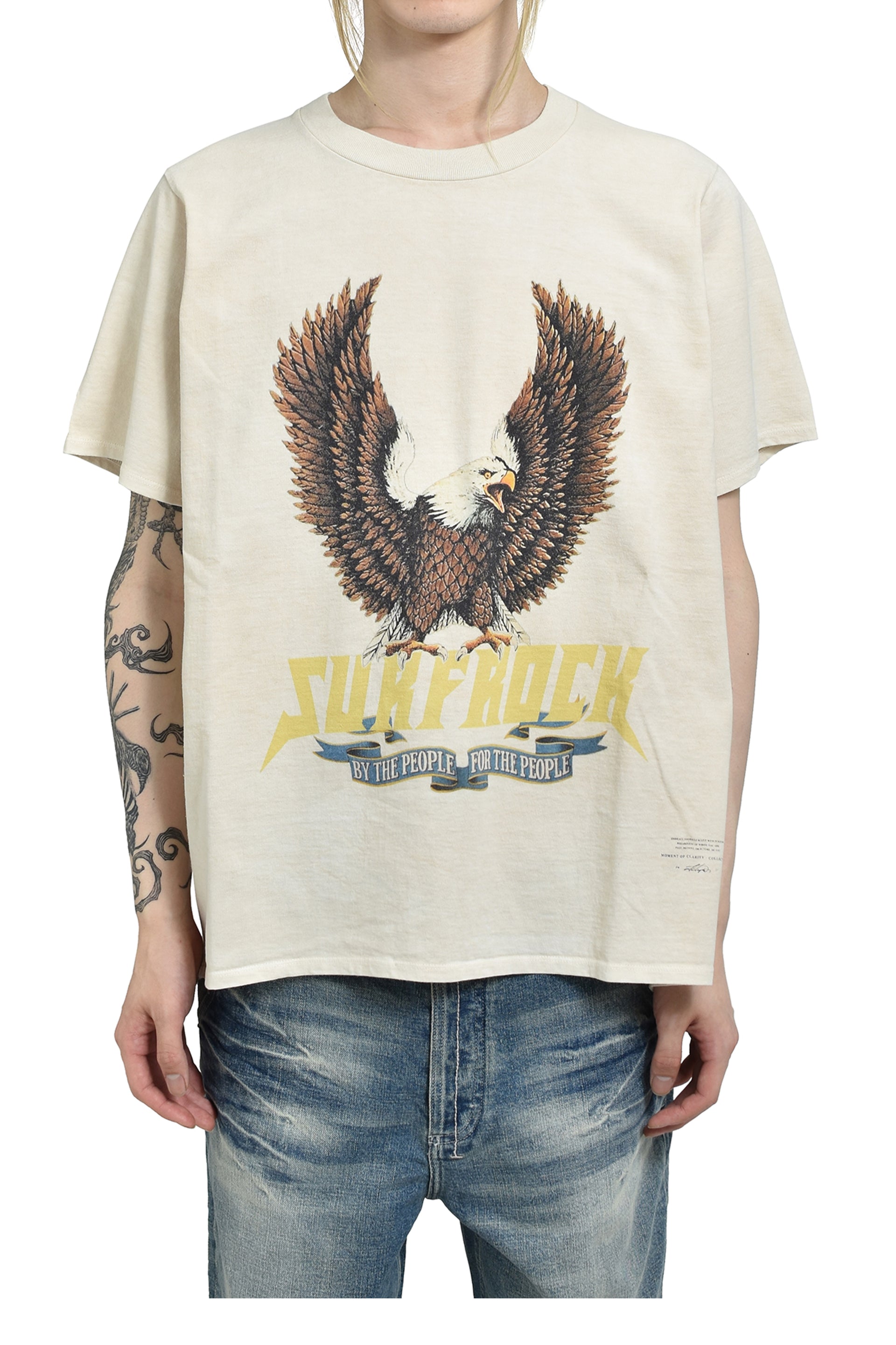 JUN/NAKAYAMA WING T-SHIRTS / VANILLA