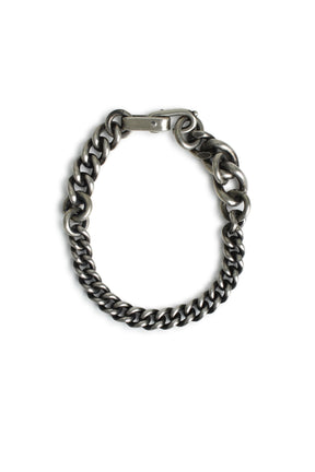 BRACELET FINE CURB CHAIN / SIL