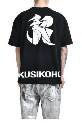 KUSIKOHC OVERSIZE T-SHIRT / BLK