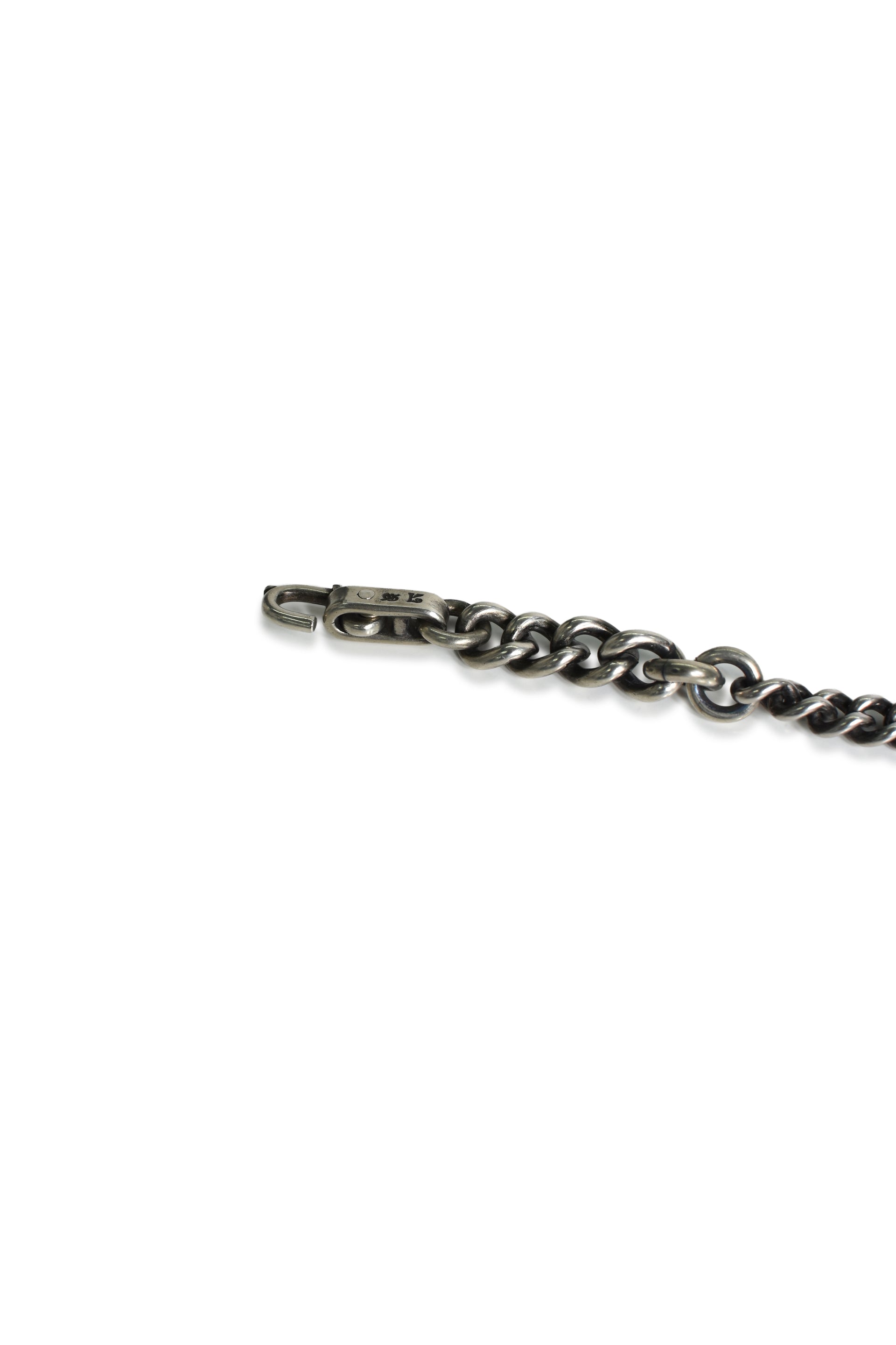 BRACELET FINE CURB CHAIN / SIL