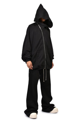 MOUNTAIN HUN HOODIE / BLK
