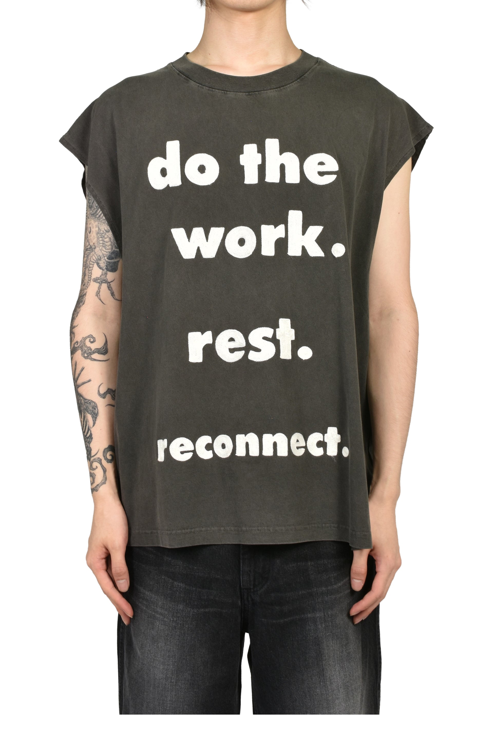 DO THE WORK TANK / BLK