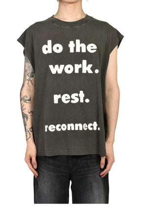 DO THE WORK TANK / BLK