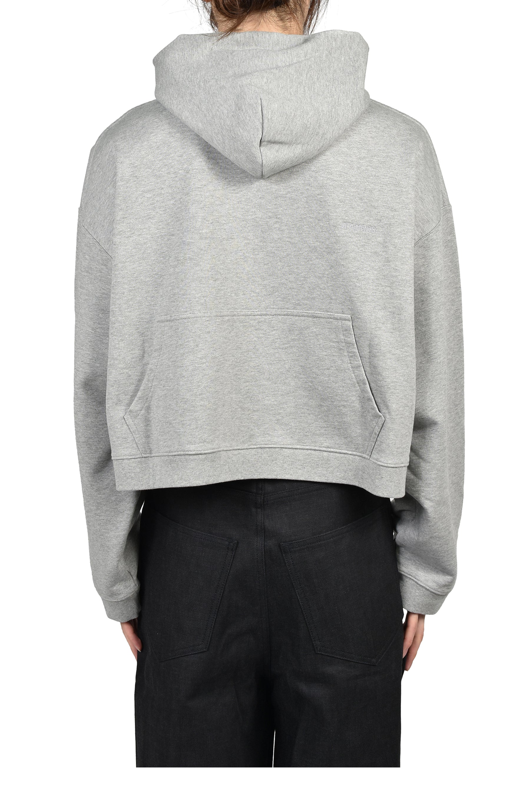 ATHLETIC LOGO HOODIE / GRY MELANGE