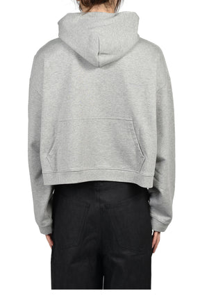 ATHLETIC LOGO HOODIE / GRY MELANGE
