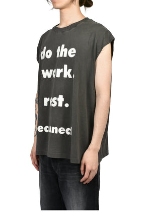 DO THE WORK TANK / BLK