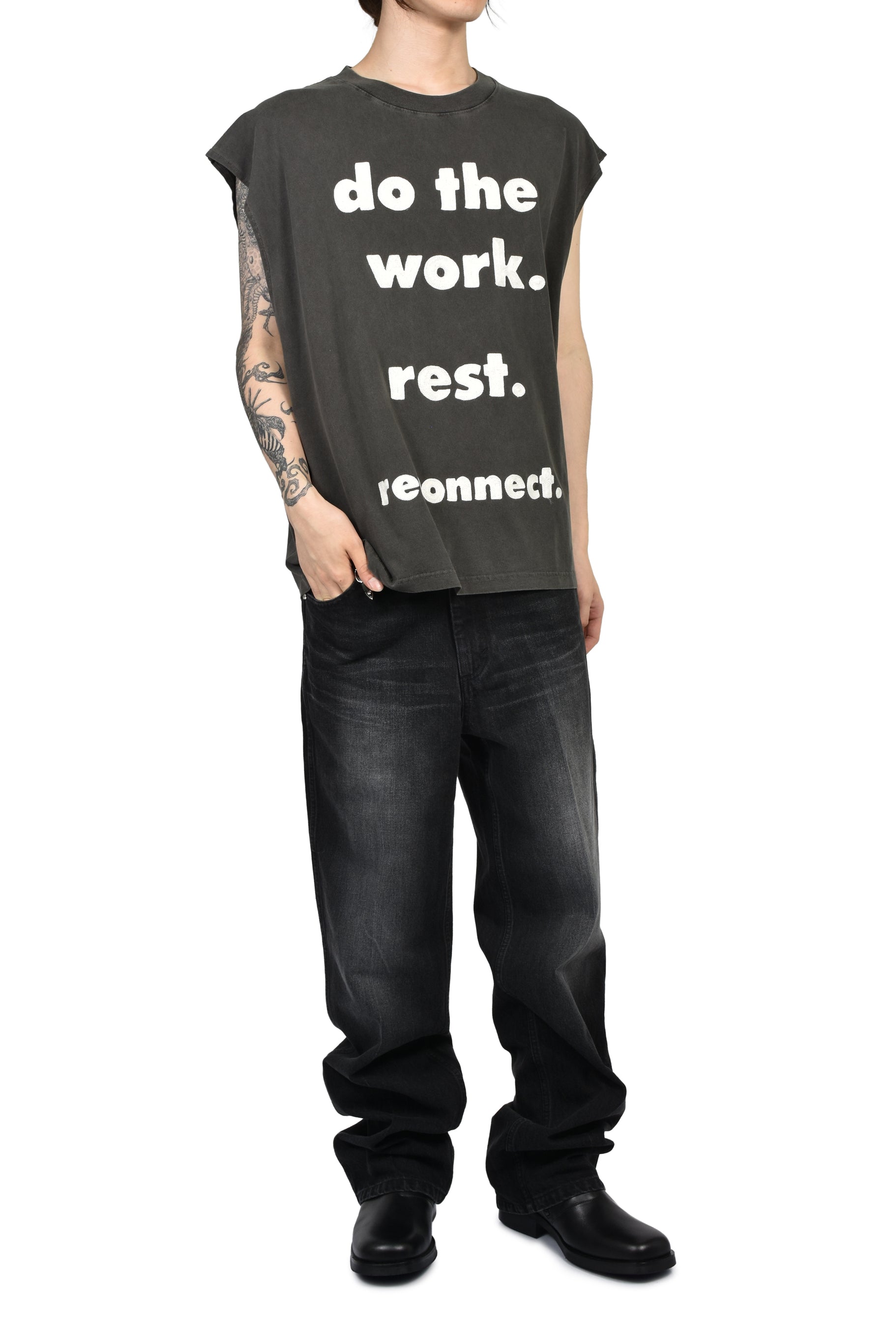 DO THE WORK TANK / BLK