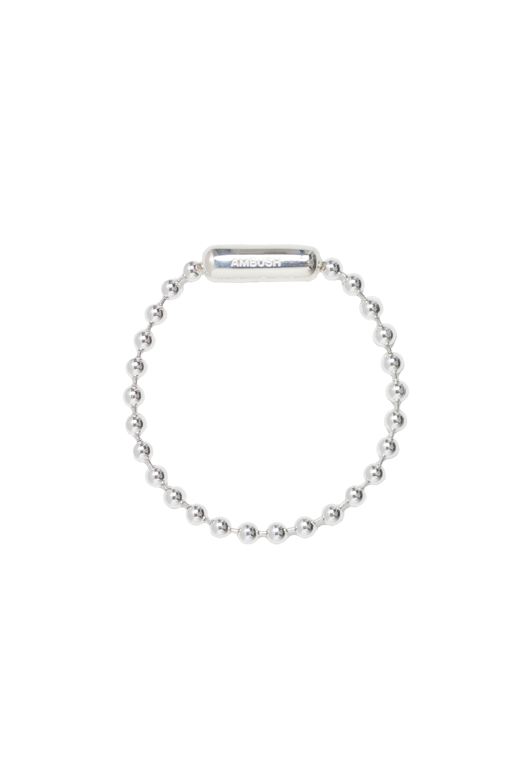 AMBUSH SS23 BALL CHAIN BRACELET / SIL -NUBIAN