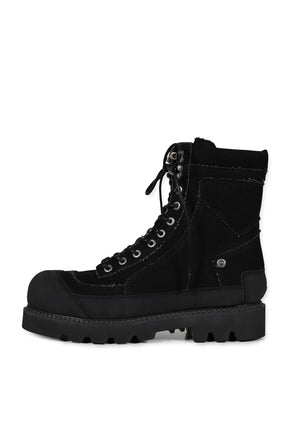VESPER COMBAT BOOTS / BLK