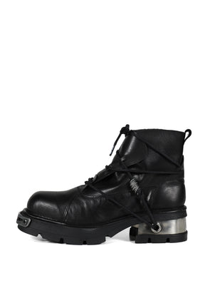 RING PIERCING BOOT / BLK