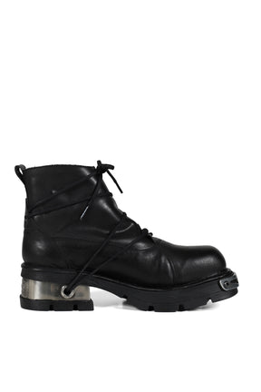 RING PIERCING BOOT / BLK