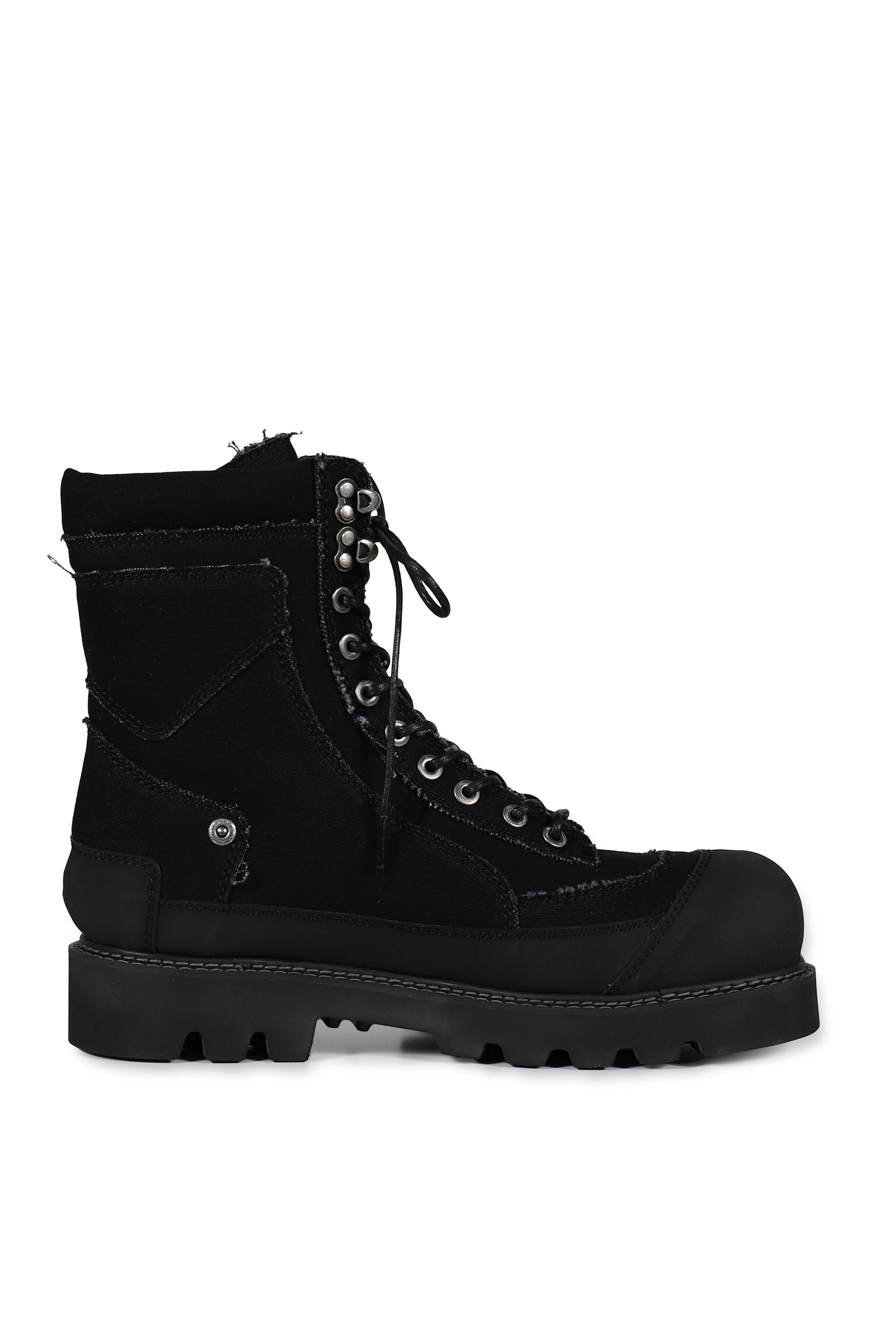 VESPER COMBAT BOOTS / BLK