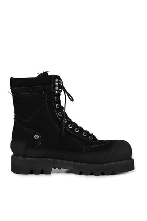 VESPER COMBAT BOOTS / BLK