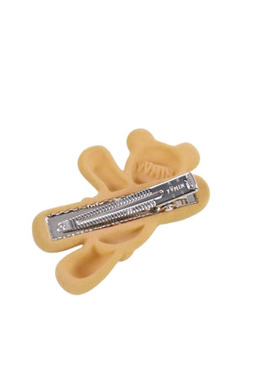 GREETING BEAR HAIR CLIP / BRW