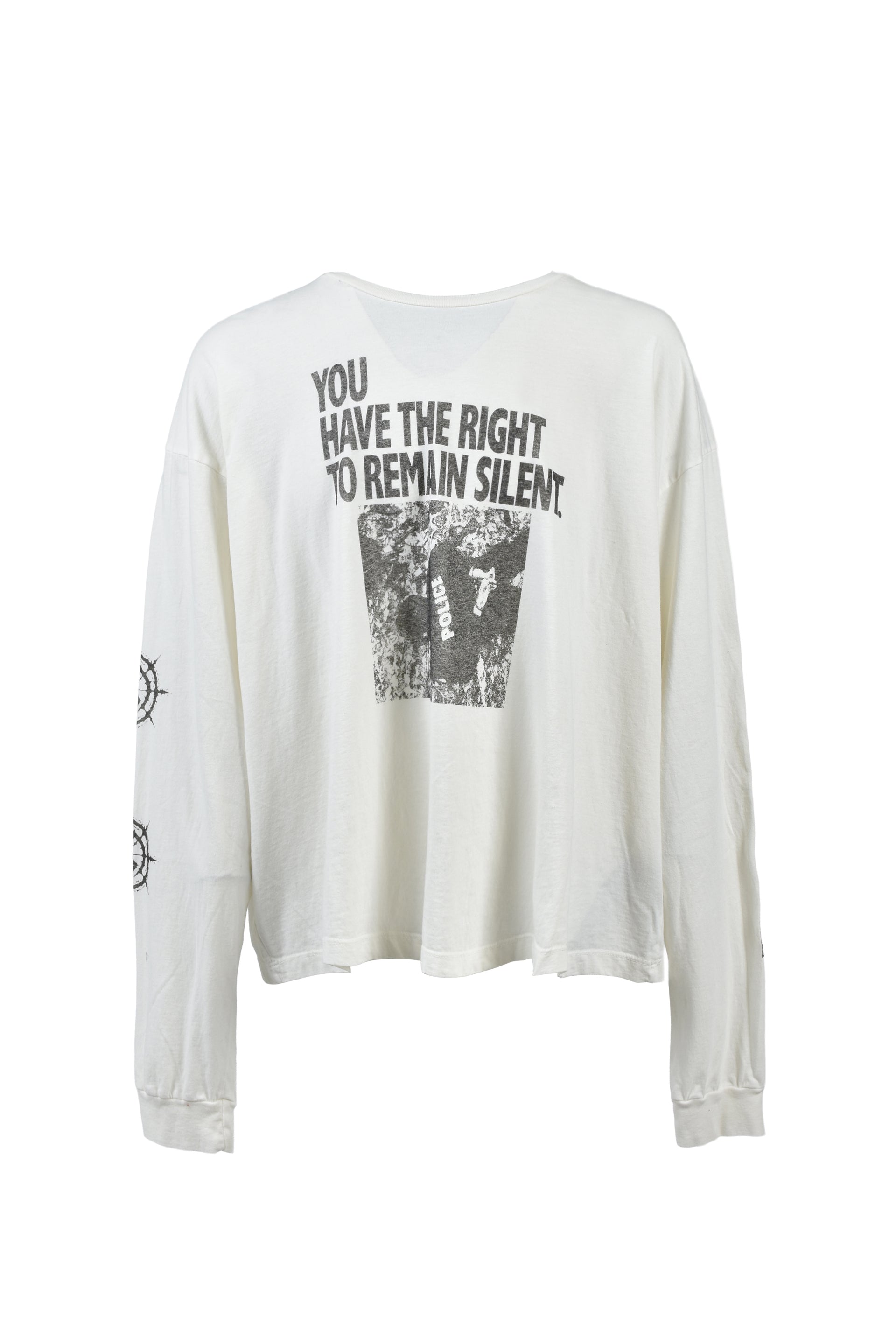 MIRANDA LS TEE / NATURAL WHT