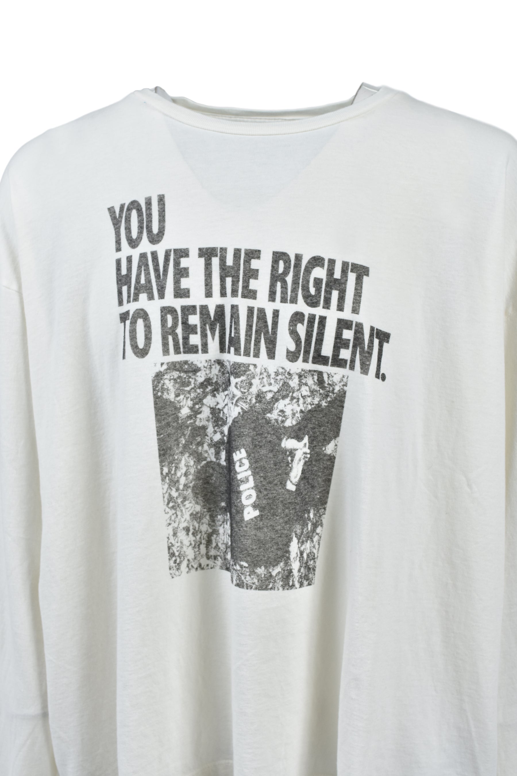 MIRANDA LS TEE / NATURAL WHT