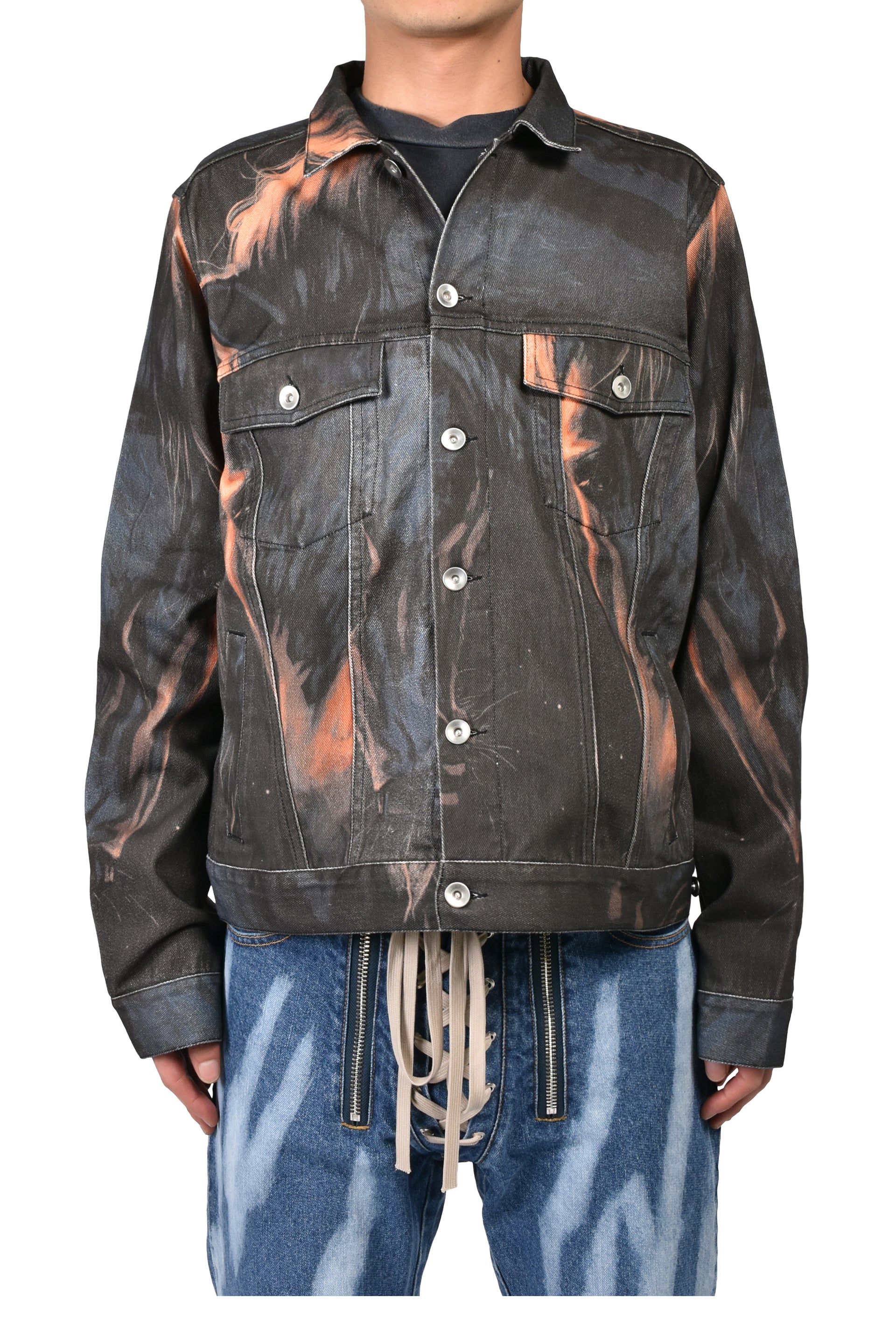 RUNAWAY DENIM JACKET / BLK