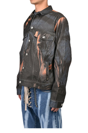 RUNAWAY DENIM JACKET / BLK