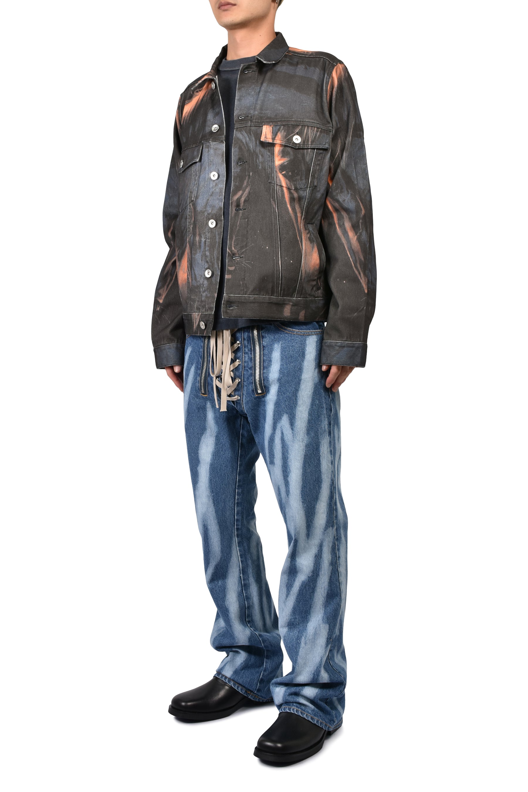 RUNAWAY DENIM JACKET / BLK