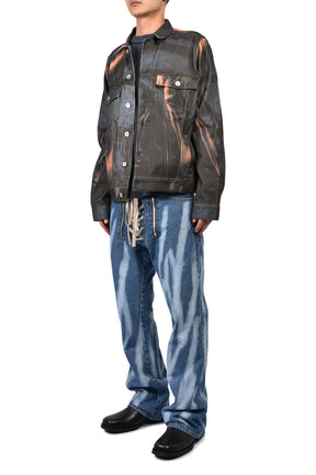 RUNAWAY DENIM JACKET / BLK