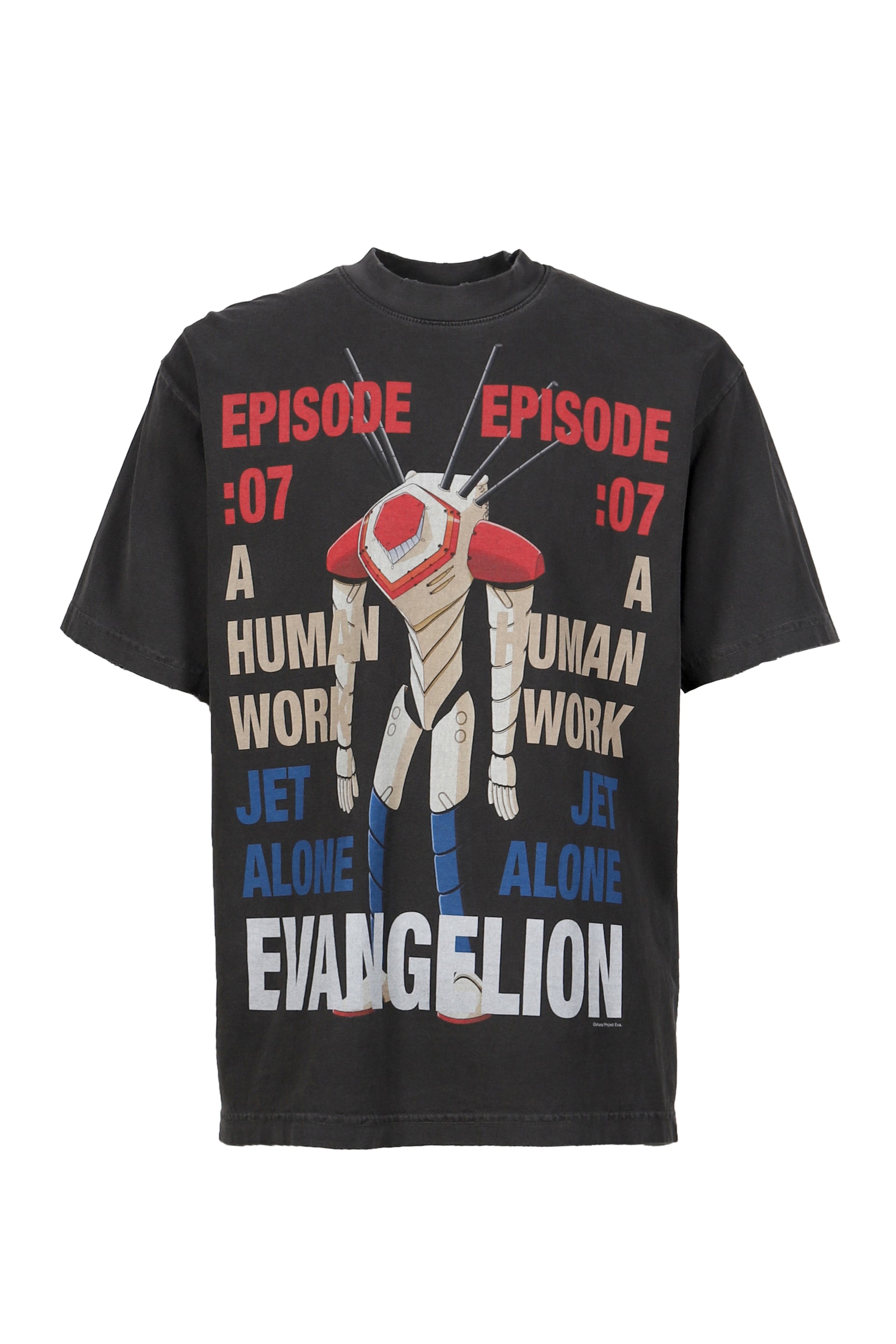 EVANGELI0N:95 0037 T-SHIRT(EXCLUSIVE) / BLK