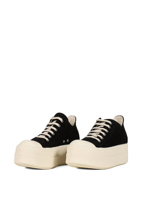 DOUBLE BUMPER LOW SNEAKS / BLK MILK MILK