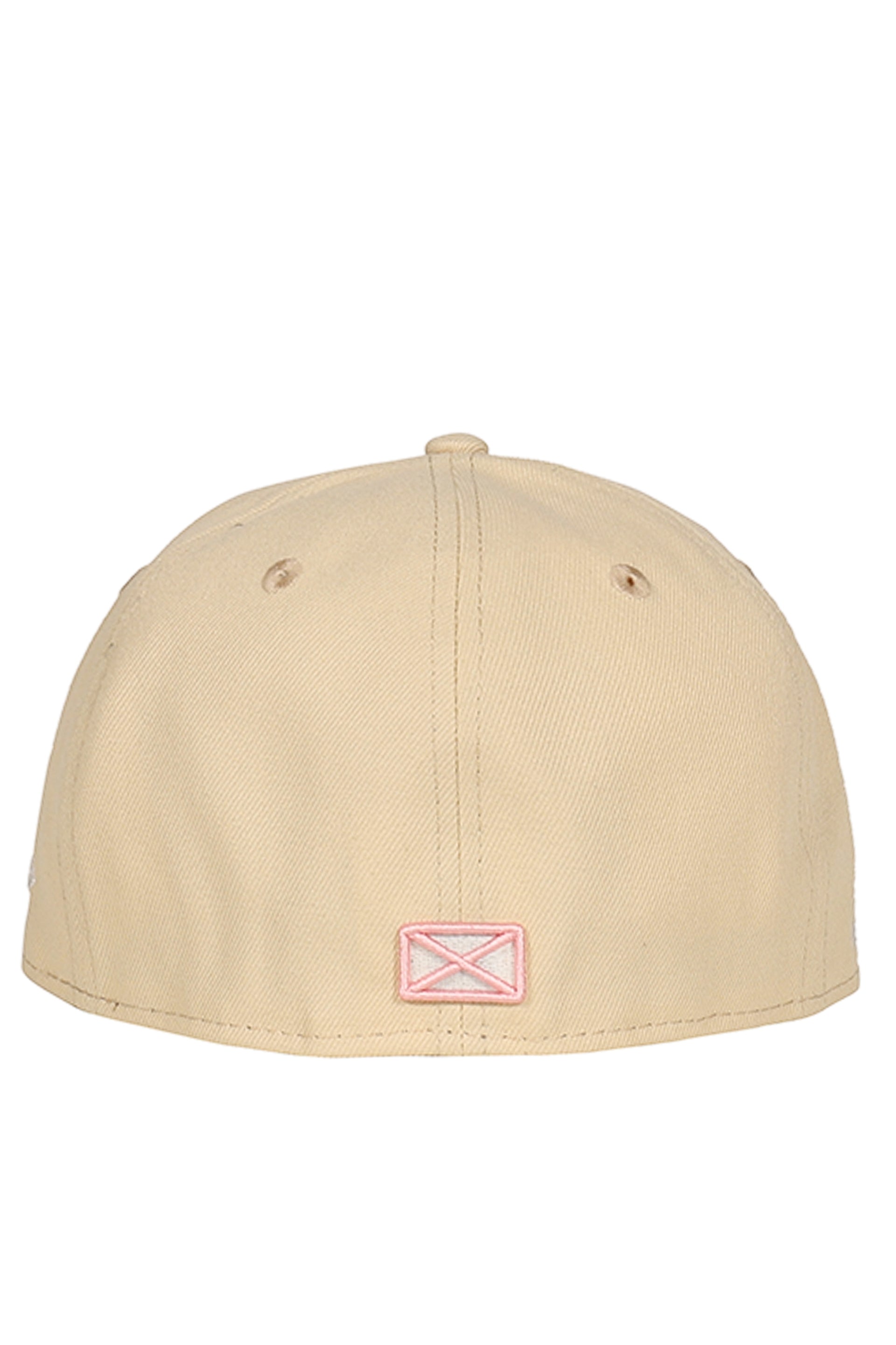 NEWERA 59FIFTY AUTHENTIC LOGO CAP / BEIGE/PINK