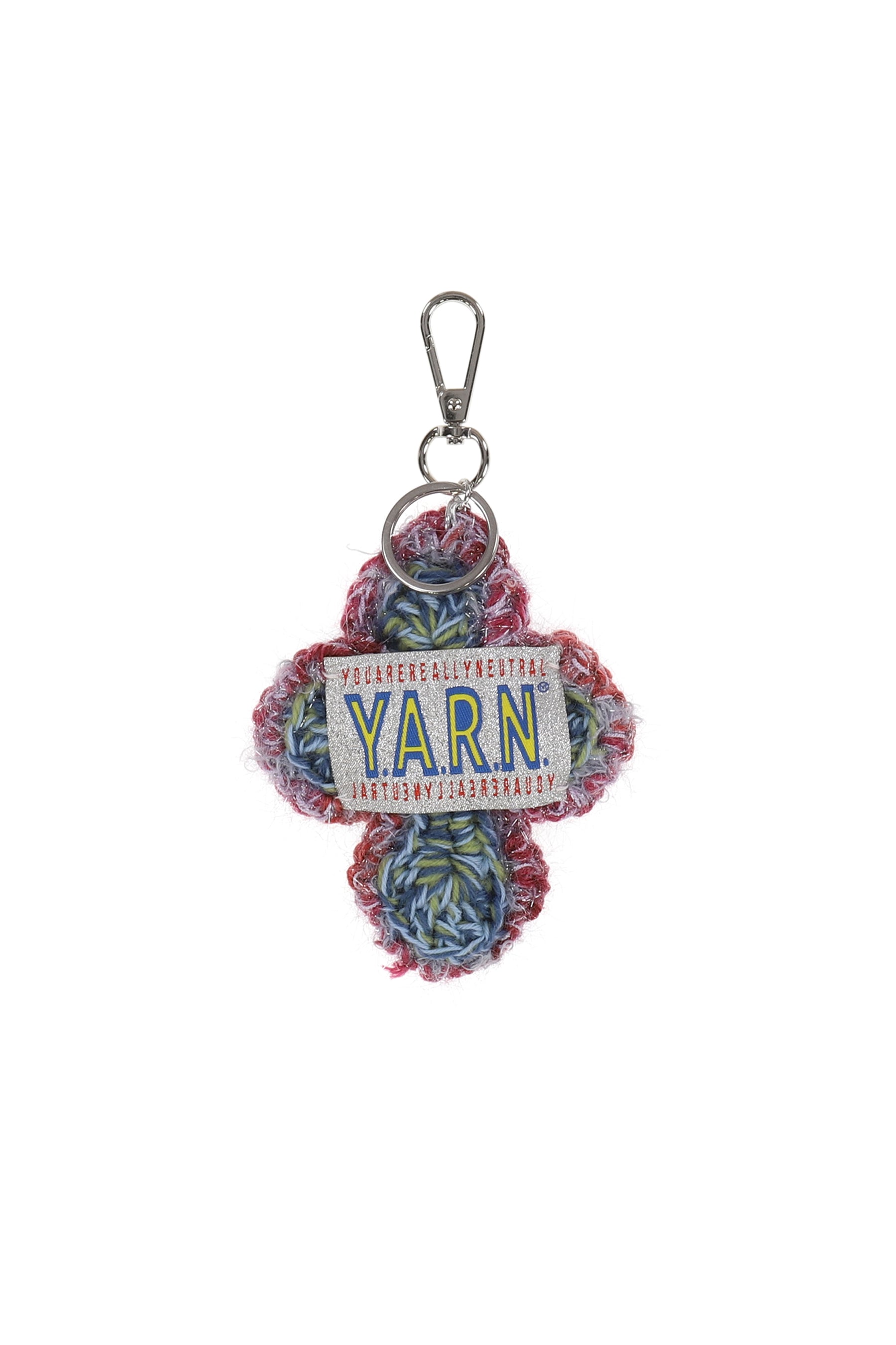 YARN FW25 NUBIAN Exclusive 3D CROSS KEYCHAIN ​​/ MULTI - NUBIAN