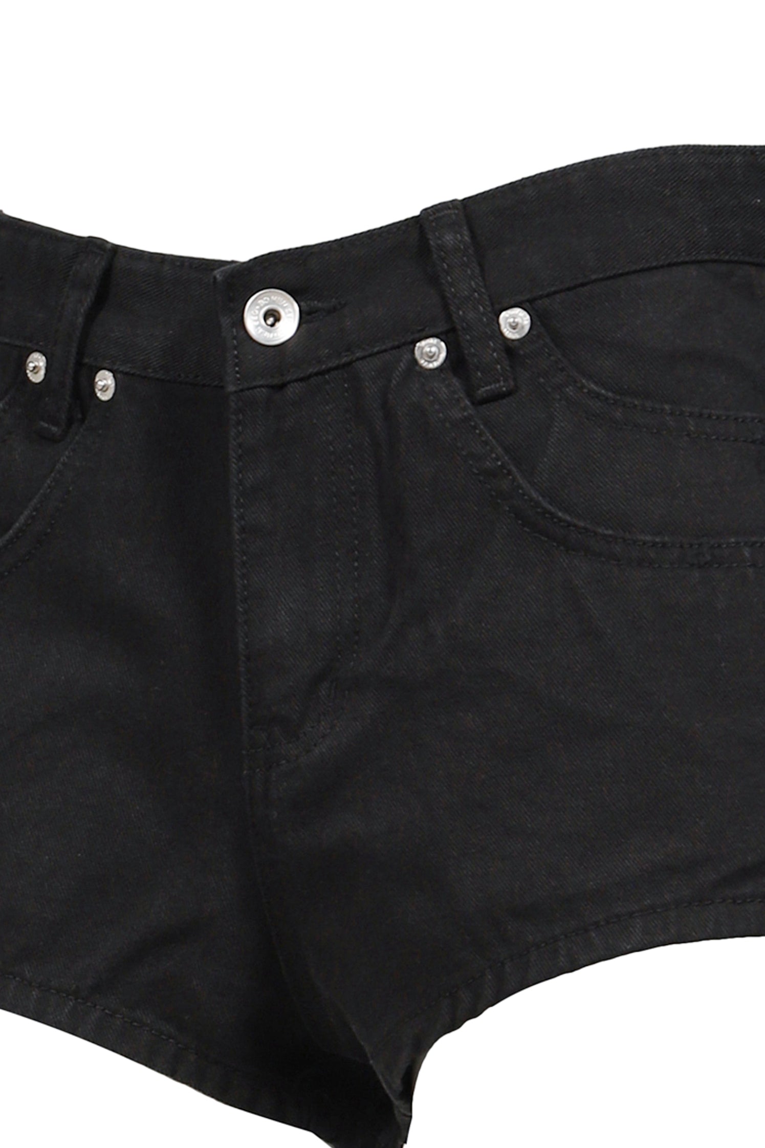 DOUBLE POCKET SHORTS / BLK