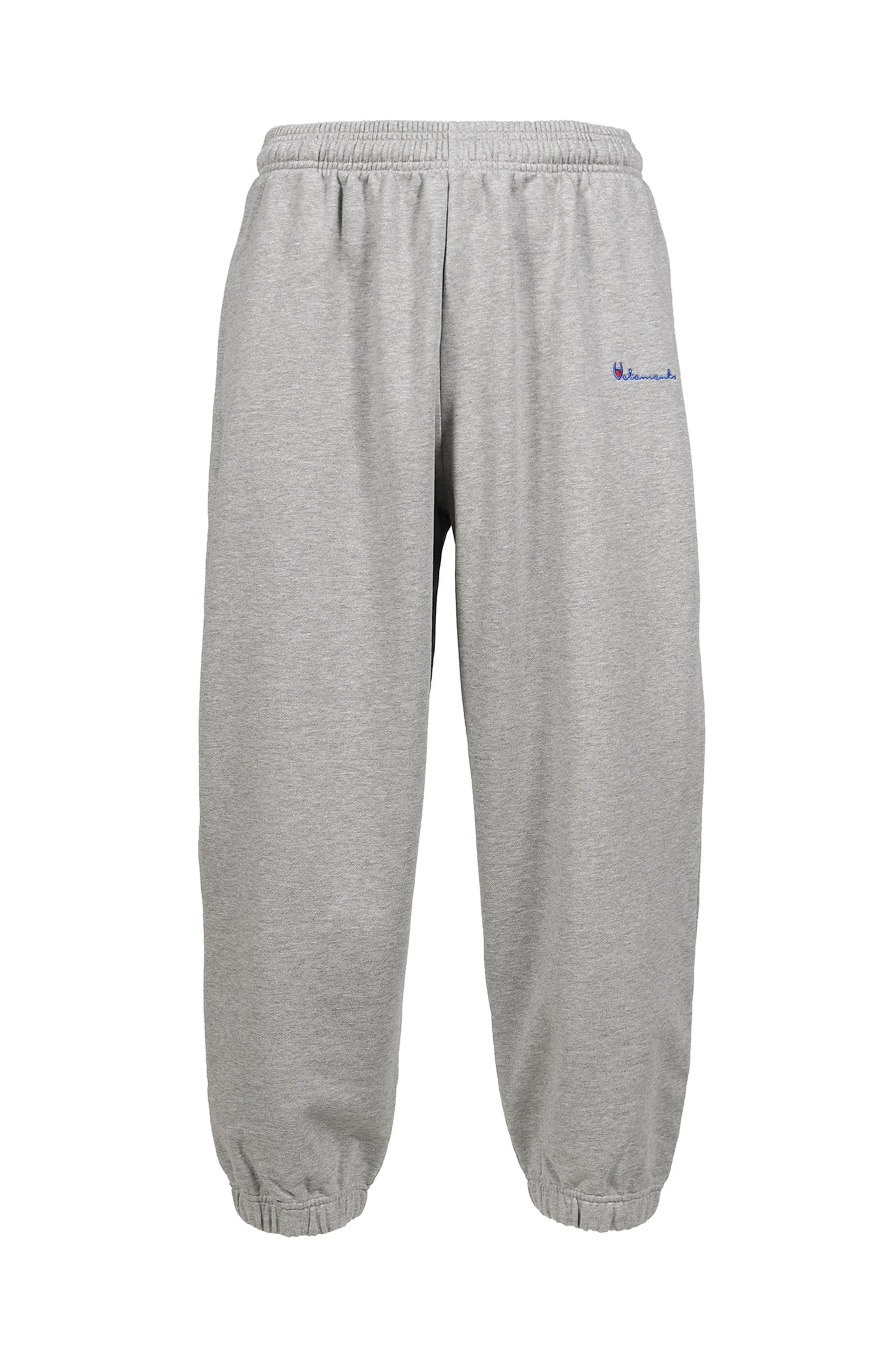 ATHLETIC LOGO ELASTIC SWEATPANTS / GRY MELANGE