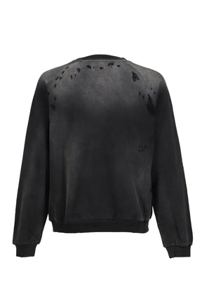 CROPPED SHOTGUN JERSEY / WASHED BLACK