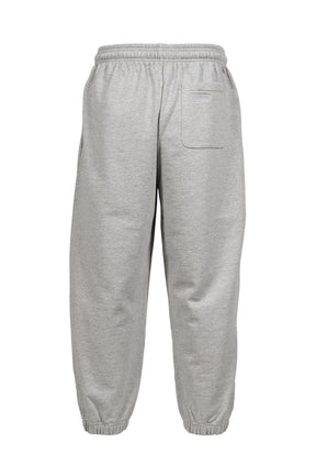 ATHLETIC LOGO ELASTIC SWEATPANTS / GRY MELANGE