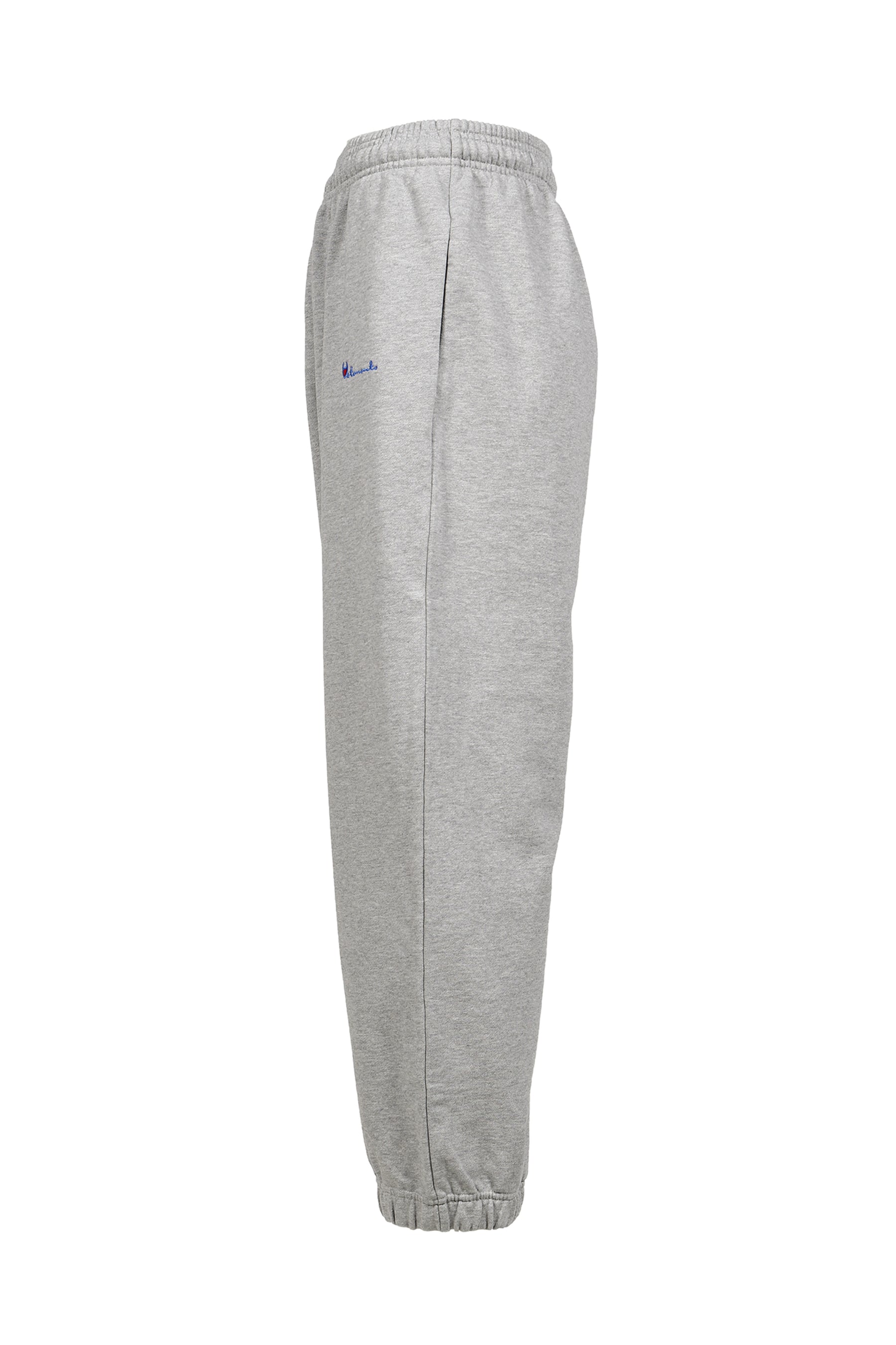 ATHLETIC LOGO ELASTIC SWEATPANTS / GRY MELANGE