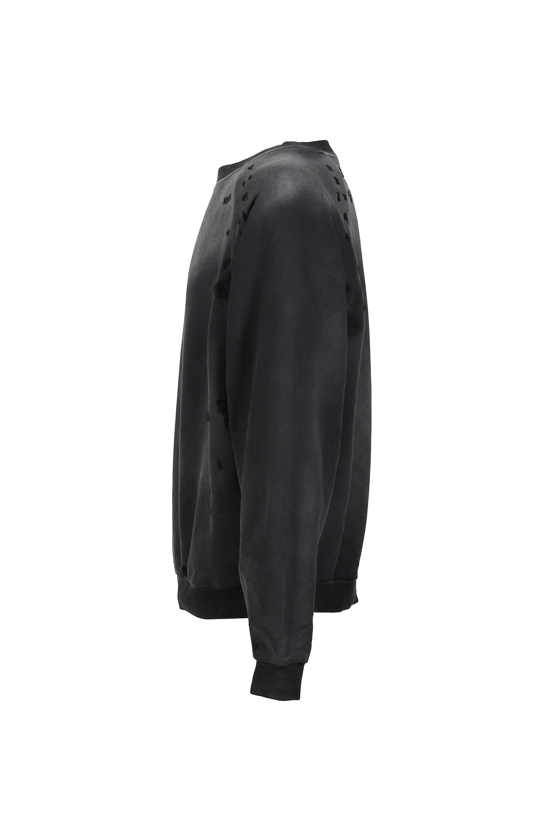 CROPPED SHOTGUN JERSEY / WASHED BLACK